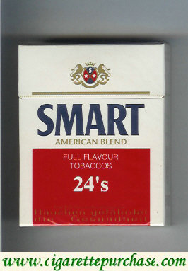 Smart American Blend Full Flavour 24s cigarettes hard box