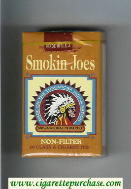 Smokin Joes Non-Filter cigarettes soft box