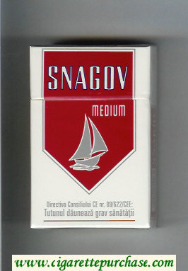 Snagov Medium cigarettes hard box