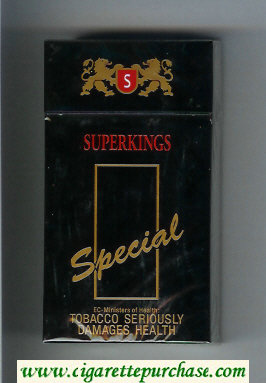 Special 100s cigarettes hard box