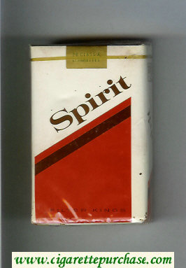 Spirit soft box cigarettes