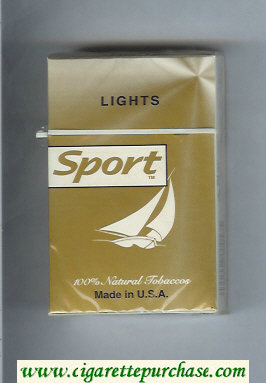 Sport Lights cigarettes hard box