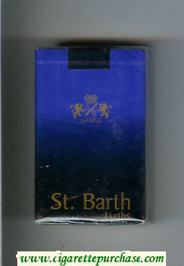 St.Barth Lights cigarettes soft box