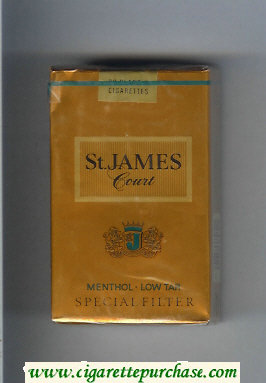 St.James Court Menthol cigarettes soft box