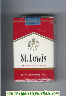 St.Lewis American Blend cigarettes soft box