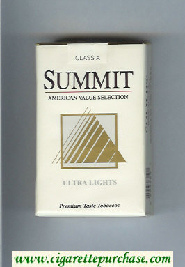 Summit Ultra Lights Cigarettes soft box