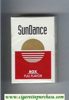 SunDance Full Flavor Cigarettes hard box