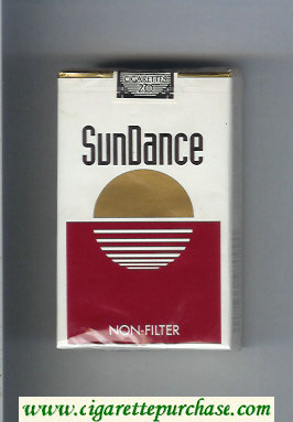 SunDance Non-Filter Cigarettes soft box