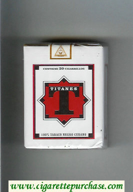 T Titanes cigarettes soft box