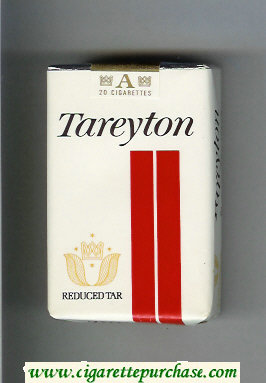 Tareyton Reduced Tar cigarettes soft box