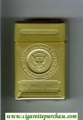 The White House Seal of the President of the United State cigarettes plastic box