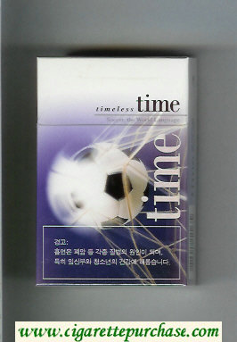 Time cigarettes Timeless hard box