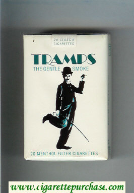 Tramps The Gentle Smoke Menthol Cigarettes soft box