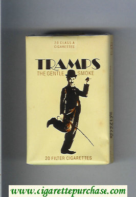 Tramps The Gentle Smoke Cigarettes soft box