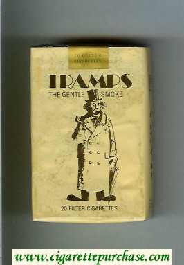 Tramps The Gentle Smoke soft box Cigarettes