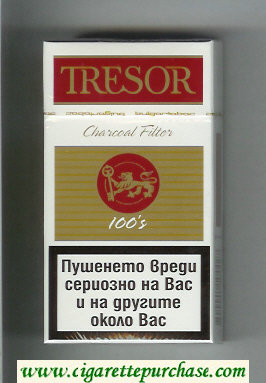 Tresor Charcoal Filter 100s cigarettes hard box