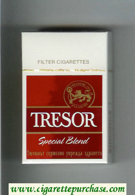 Tresor Special Blend Filter cigarettes hard box