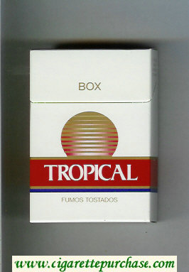 Tropical Box cigarettes hard box