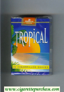 Tropical Suaves cigarettes soft box