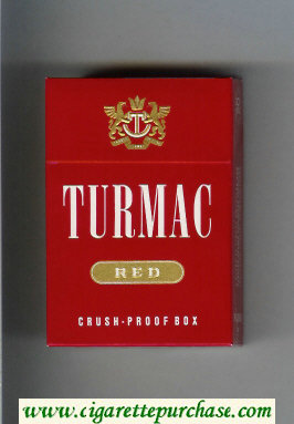Turmac Red cigarettes hard box