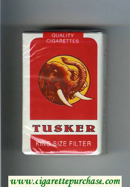 Tusker cigarettes soft box
