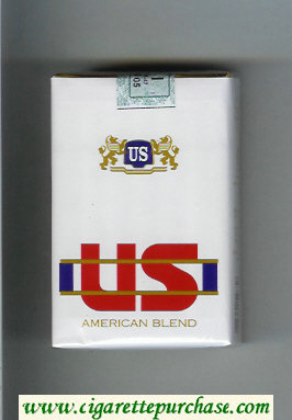 US American Blend cigarettes soft box