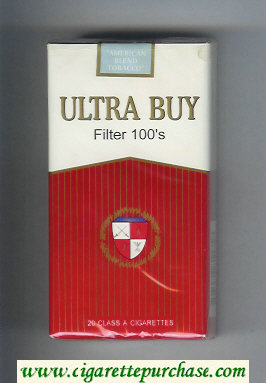 Ultra Buy Filter 100s cigarettes soft box