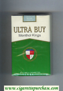 Ultra Buy Menthol Kings cigarettes soft box