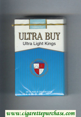 Ultra Buy Ultra Light Kings cigarettes soft box