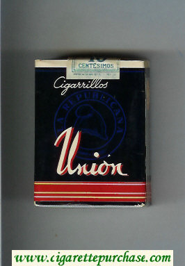 Union cigarettes black and red soft box