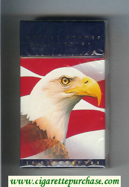 United States of America 100s cigarettes hard box