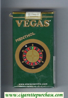 Vegas Menthol 100s Cigarettes soft box