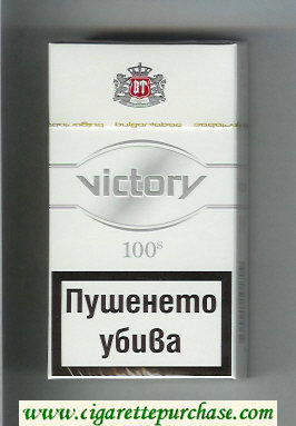 Victory 100s cigarettes hard box