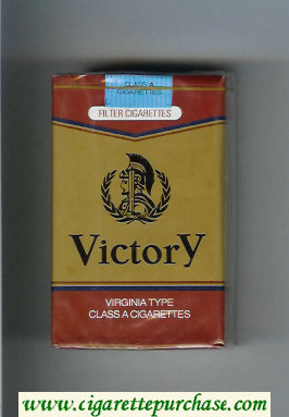 Victory Virginia Type cigarettes soft box