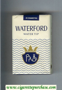 Waterford Water Tip cigarettes soft box