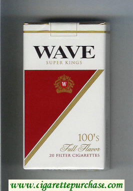 Wave 100s Full Flavor cigarettes soft box