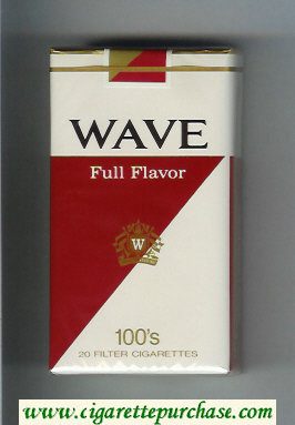 Wave Full Flavor 100s cigarettes soft box