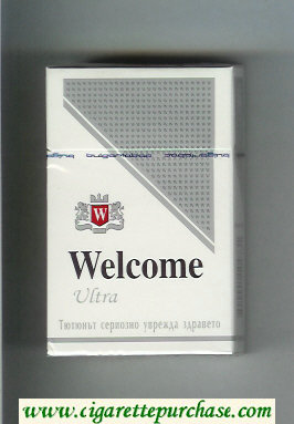 Welcome Ultra cigarettes hard box
