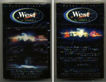 West In Space 2 cigarettes hard box