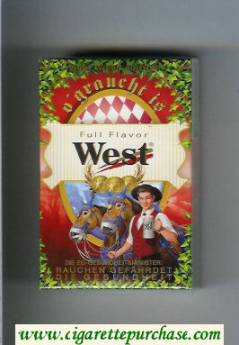 West 'R' Full Flavor West Wiesn - Edition cigarettes hard box