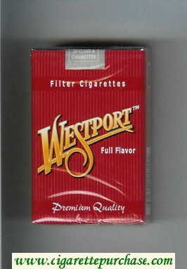 Westport Full Flavor Premium Quality Filter cigarettes soft box