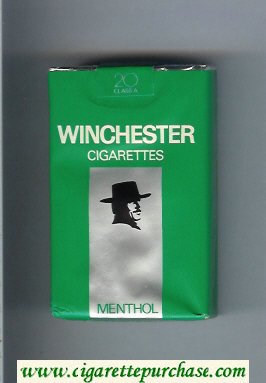 Winchester Cigarettes Menthol soft box
