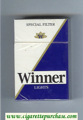 Winner Lights Special Filter Cigarettes hard box