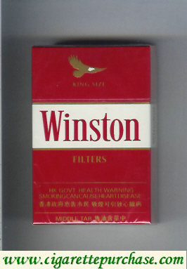 Winston One 1 cigarettes hard box