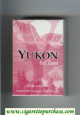 Yukon Full Flavor cigarettes hard box