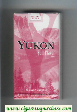 Yukon Full Flavor 100s cigarettes soft box