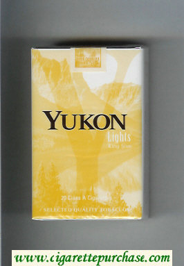 Yukon Lights cigarettes soft box
